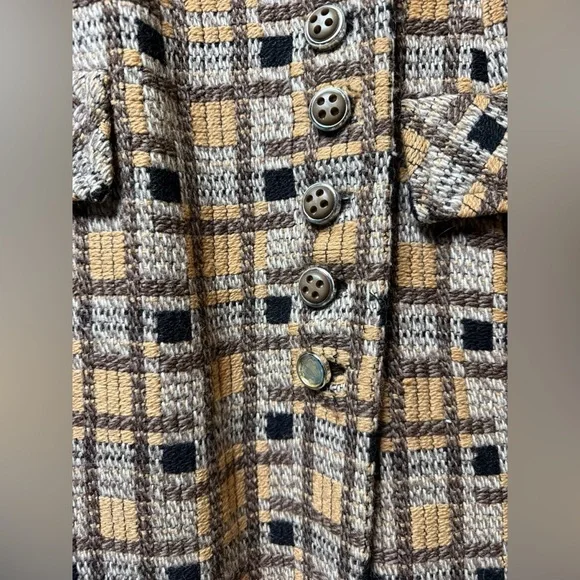 Vintage Tweed and Raccoon, Penny Lane fur coat, medium - Picture 4 of 10